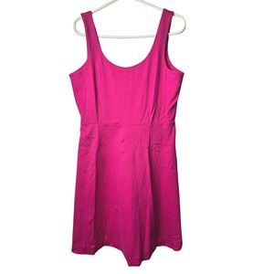 J.Crew Fit and Flare Dress Sleeveless Pink Party Cocktail Dress Size‎ M NWT